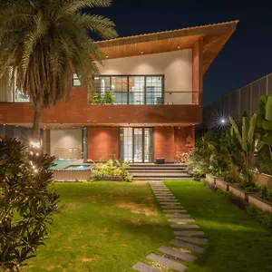 Stayvista At Palm Tree Breeze With Pool, Bbq, Bonfire Villa Jaipur